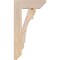 Ekena Millwork Olympic Slat Smooth Bracket, Douglas Fir, 3 1/2"W x 14"D x 26"H BKT04X14X26OLY06SDF - alternate 4